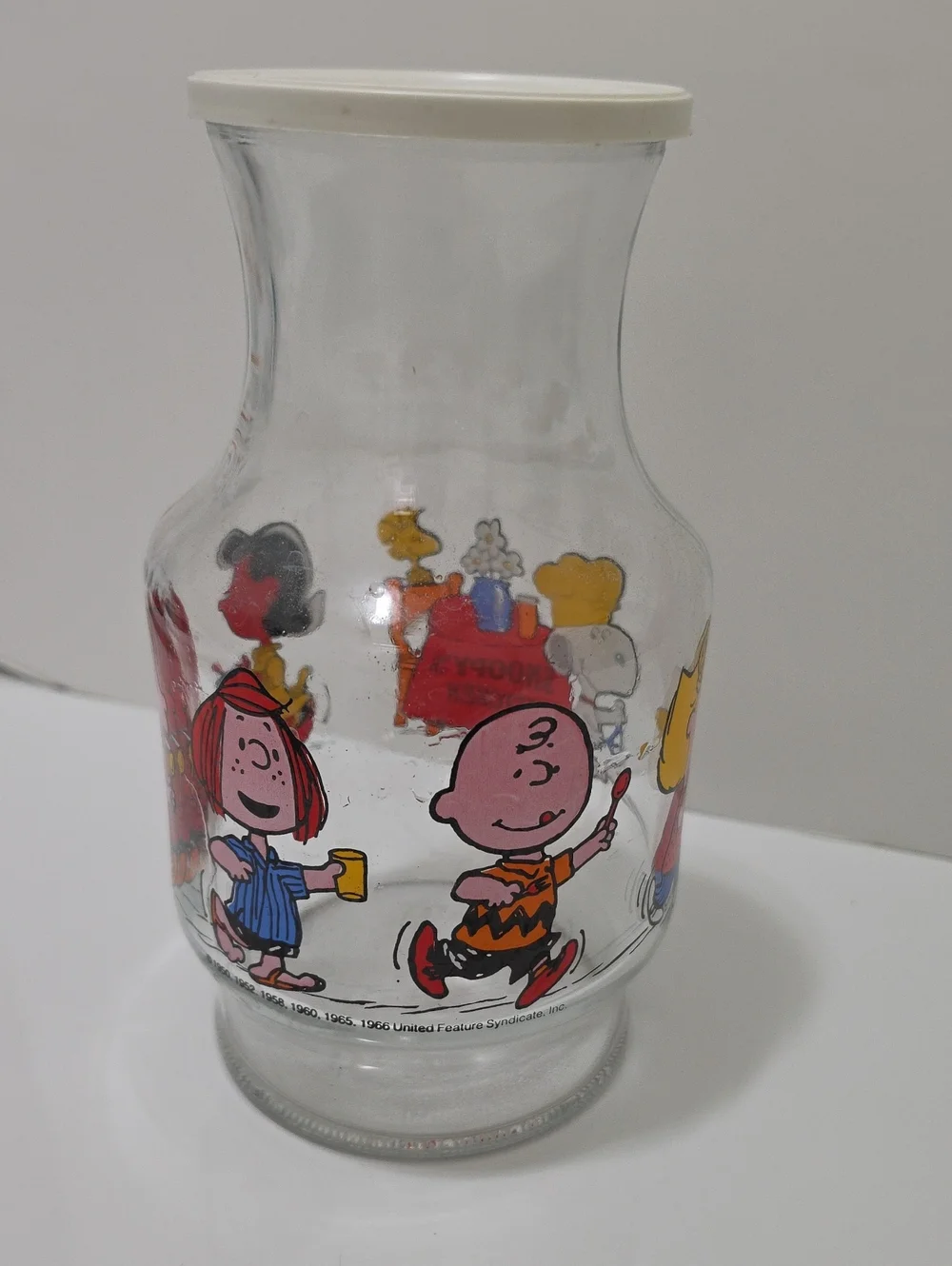Snoopy's Kitchen Glass Jar with Lid